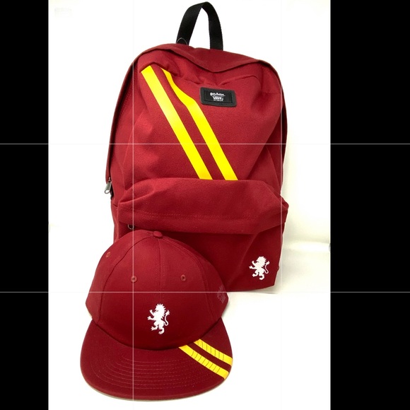 🔥HOT SALE🔥VANS Harry Potter 6 Gryffindor Cap Red Unisex Hat VN0A3I6LSP3 - Picture 5 of 11
